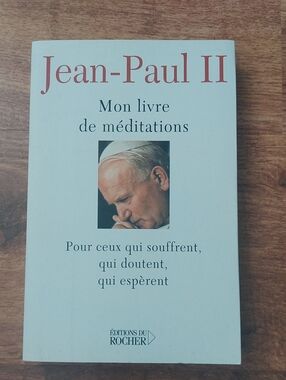 Mon livre de méditations — White Paperback Livre Religieux